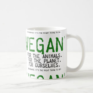 VEGAN wird THE ANIMALS SEIN Tasse