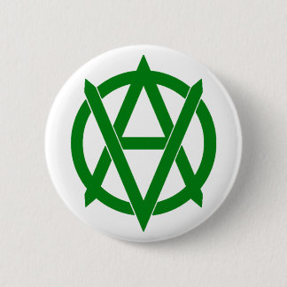 Veganarchism! Button