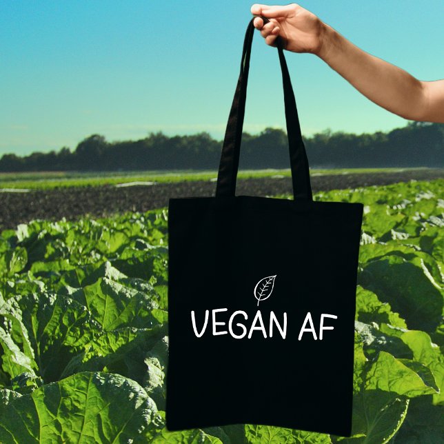 Vegane AF, Minimalistisches Leaf (Von Creator hochgeladen)