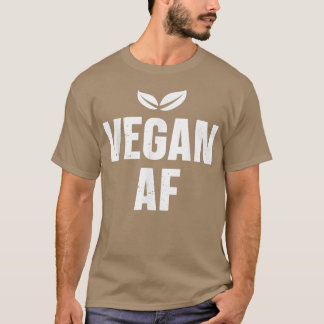 Vegane Af-Pflanze-Diät Funny Vegetarian T-Shirt