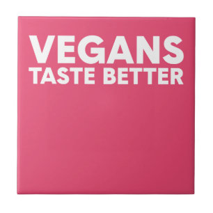 Vegane Anziehungskraft Fliese