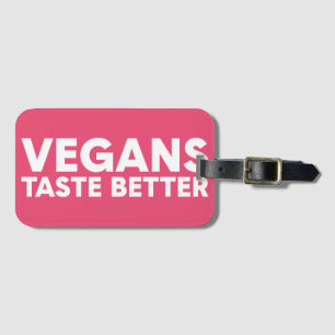 Vegane Anziehungskraft Gepäckanhänger