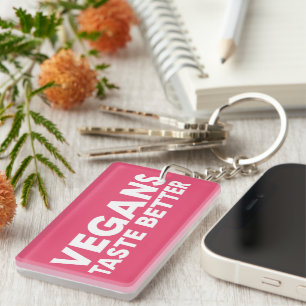 Vegane Anziehungskraft Schlüsselanhänger