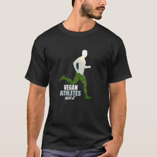 Vegane Athleten besitzen den It Runner Jogger T-Shirt