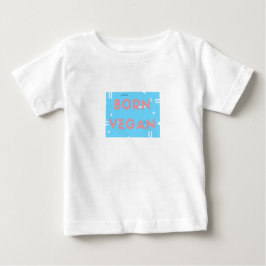 Vegane Baby-Abnutzung! Scherzt T - Shirt mit