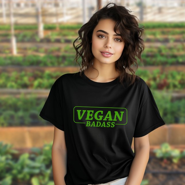 Vegane Badass, Aktivismus T-Shirt (Von Creator hochgeladen)