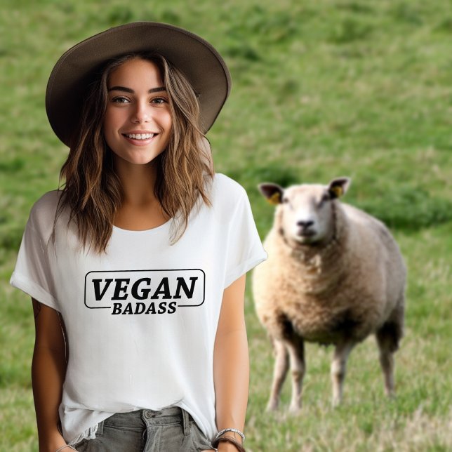 Vegane Badass, Aktivismus T-Shirt (Von Creator hochgeladen)