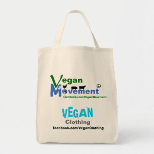 Vegane Bewegung/vegane Kleidung Tragetasche