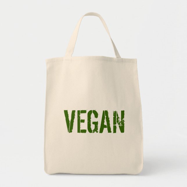 VEGANE Bio Lebensmittelgeschäft Tasche (Vorne)