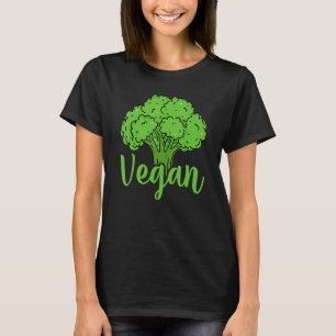 Vegane Brokkoli Brokkoli Gemüse Gemüse Vegan T-Shirt