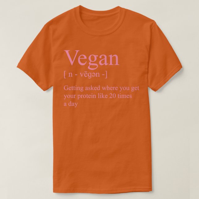 Vegane Definition Gefragt, wo Sie Ihre Daten abruf T-Shirt (Design vorne)