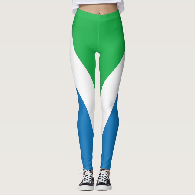 Vegane FlaggeLeggins Leggings (Vorderseite)