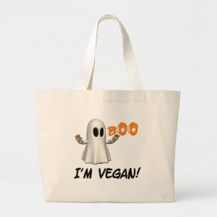 Vegane Halloween-Tasche Jumbo Stoffbeutel