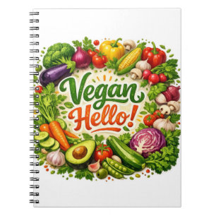 Vegane Hello Post‑It Notizen  Notizblock