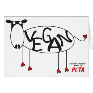 Vegane Kuh-Karte