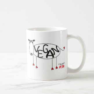 Vegane Kuh-Tasse Tasse