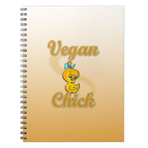 Vegane Küken Notizblock