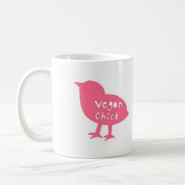 Vegane Küken-Tasse Tasse (Links)