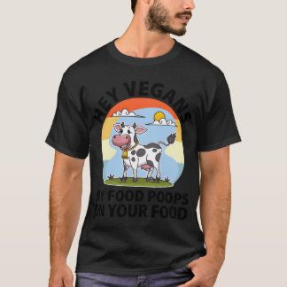 Vegane Lebensmittel Freund T-Shirt