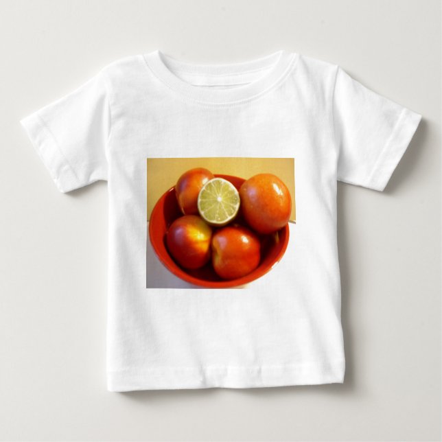 Vegane Liebe Baby T-shirt (Vorderseite)