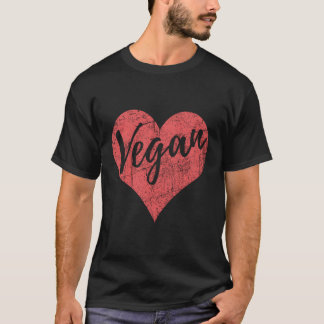 Vegane Liebe Er störte Stil Pflanze basiert T-Shirt