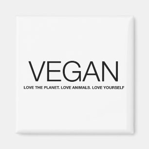 VEGANE Liebe Magnet