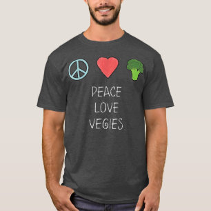 Vegane Liebe Vegetarier Vegane T-Shirt