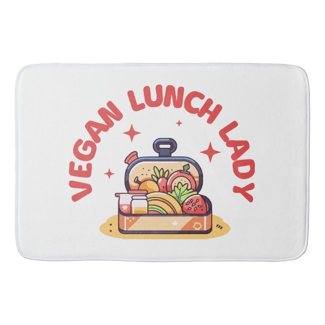 VEGANE LUNCH LADY S BADEMATTE (Vorderseite)