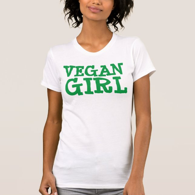 VEGANE MÄDCHEN-T - Shirt (Vorderseite)