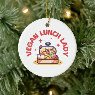 VEGANE MITTAGSDAME’S KERAMIK ORNAMENT