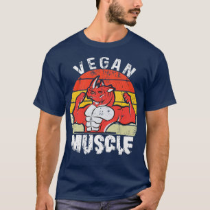 Vegane Muskel Vegetarier sein veggie natürlichen v T-Shirt
