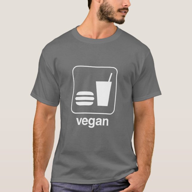 Vegane Nahrung T-Shirt (Vorderseite)