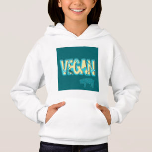 Vegane Papierausschnitt Hoodie