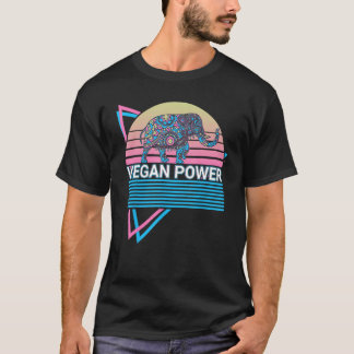 Vegane Power Vegetarier T-Shirt