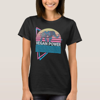 Vegane Power Vegetarisch T-Shirt