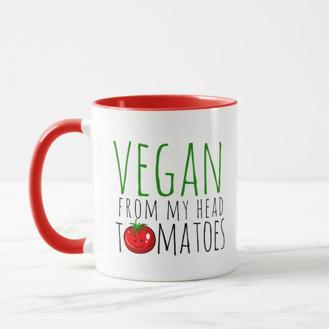 Vegane Puff-Tasse Tasse (Links)