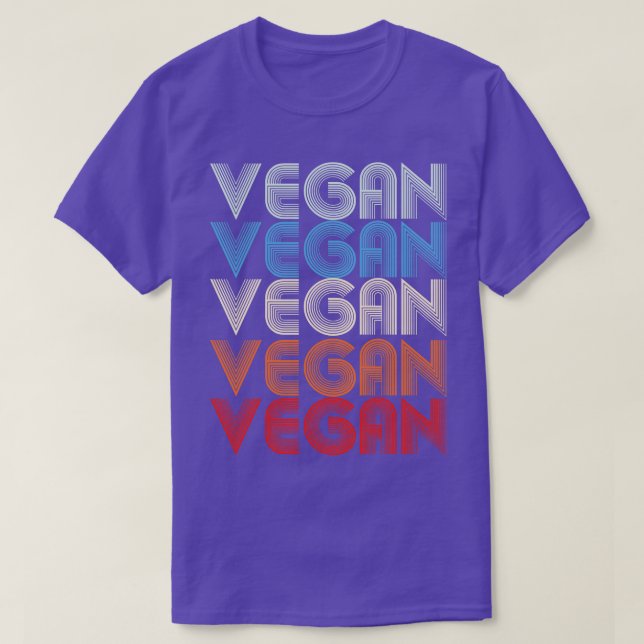 Vegane Retro T-Shirt (Design vorne)