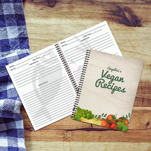 Vegane Rezepte Veggies Notizbuch (Von Creator hochgeladen)