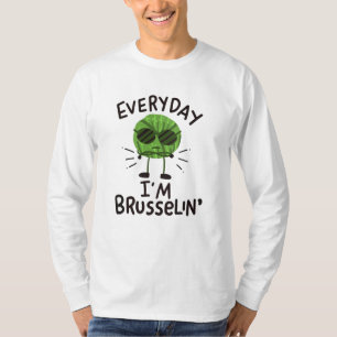 Vegane Rosenkohl T-Shirt