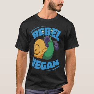Vegane Schnecke T-Shirt