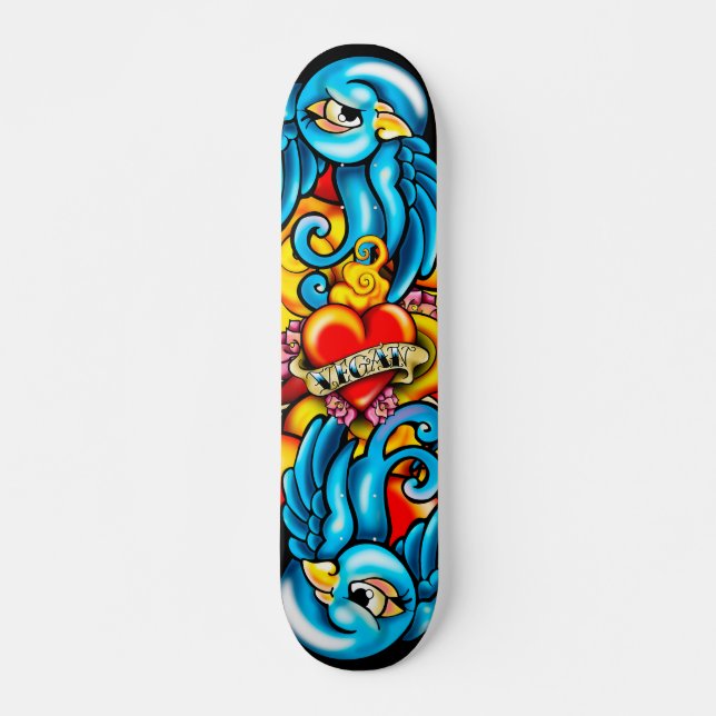 Vegane Skate Army Skateboard (Vorne)