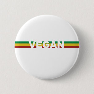 Vegane Streifen Rasta Button