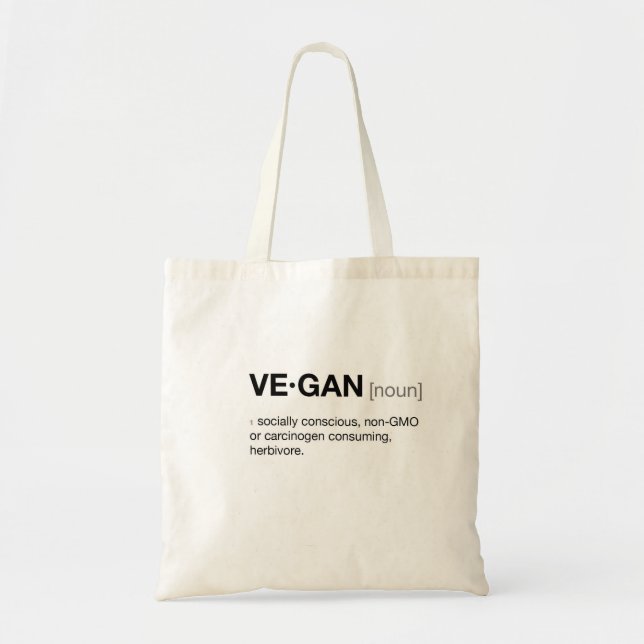 Vegane Tasche (Vorne)