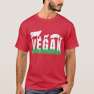 Vegane Tiere T-Shirt