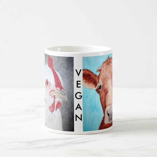Vegane TierTasse Tasse (Mittel)
