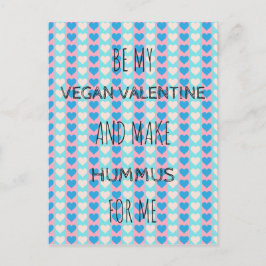VEGANE VALENTINE Postkarte für Vegans