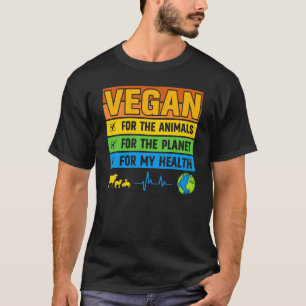 Vegane vegane Aussage 5 T-Shirt