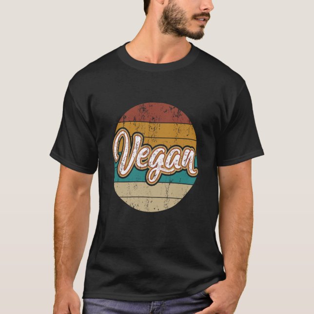Vegane vegane vegane gesunde Muskeln vegetarische  T-Shirt (Vorderseite)