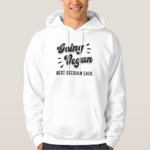 Vegane Veganismus Gemüse Tiere lustiges Geschenk Hoodie