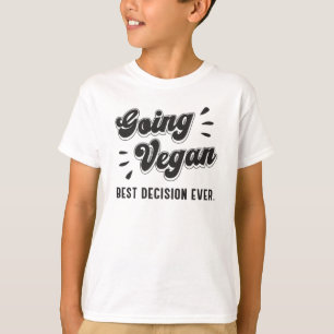 Vegane Veganismus Gemüse Tiere lustiges Geschenk T-Shirt